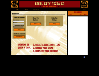steelcitypizza.alohaorderonline.com screenshot