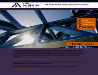 steelconstructionaustralia.com.au screenshot