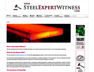 steelexpertwitness.com screenshot