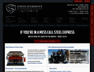 steelexpress.co.uk screenshot
