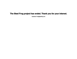 steelfrog.com screenshot