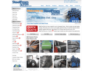 steelfromchina.com screenshot