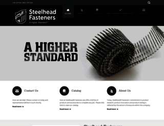 steelheadfasteners.com screenshot