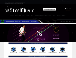 steelmusic.fr screenshot
