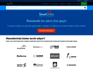 steelorbis.com.tr screenshot