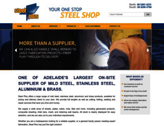 steelplus.com.au screenshot