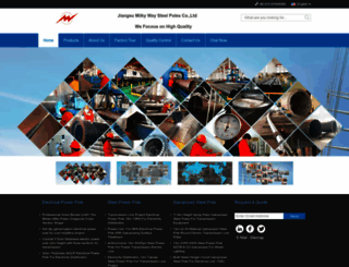 steelpowerpole.com screenshot