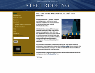 steelroofing.com screenshot