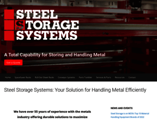 steelstorage.com screenshot