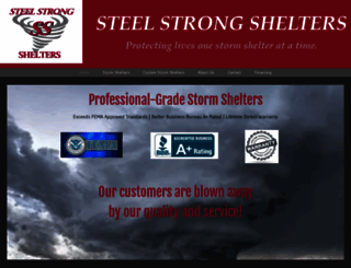 steelstrongsheltersal.com screenshot