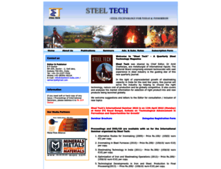 steeltech-india.com screenshot
