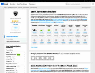 steeltoeshoes.knoji.com screenshot