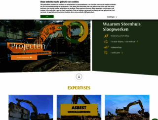 steenhuis-sloopwerken.nl screenshot