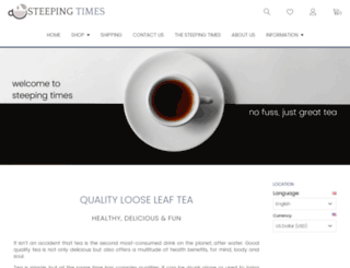 steeping-times.com screenshot