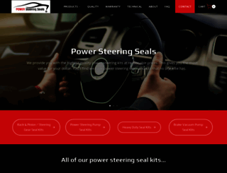 steeringseals.com screenshot
