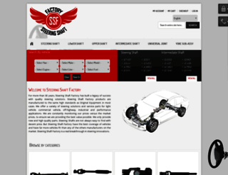 steeringshaftfactory.com screenshot