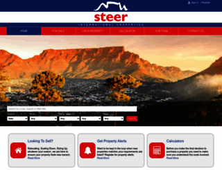 steerproperties.co.za screenshot