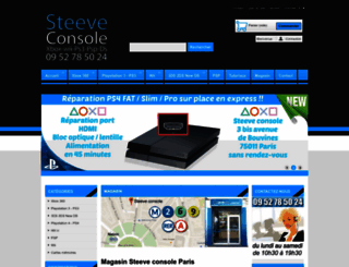steeve-console.com screenshot