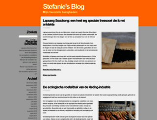 stefaniesblog.net screenshot