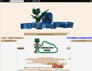 stefanlotto.forumattivo.com screenshot