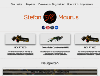 stefanmaurus.de screenshot