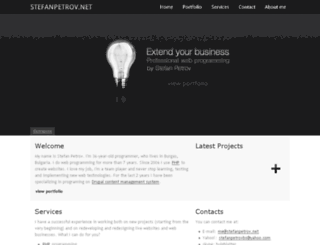 stefanpetrov.net screenshot