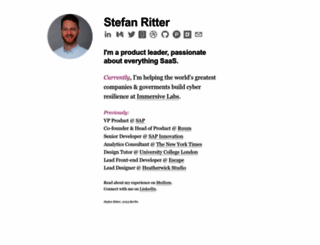 stefanritter.com screenshot