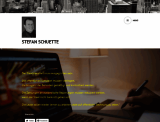 stefanschuette.wordpress.com screenshot