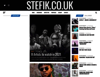 stefik.co.uk screenshot