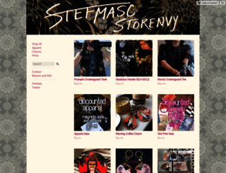 stefmasc.storenvy.com screenshot