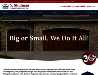 steichoverheaddoors.com screenshot