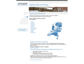 steiger-verhuurders.nl screenshot