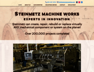 steinmetzmachine.com screenshot