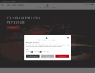 steinway-hamburg.de screenshot