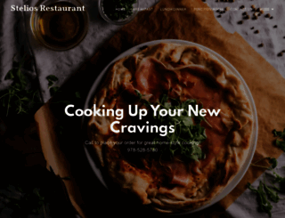 steliosrestaurant.com screenshot