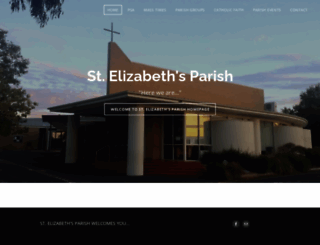 stelizabethsparish.org.au screenshot