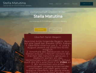 stella-matutina.de screenshot