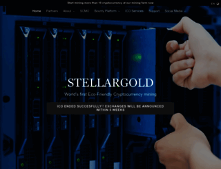 stellargoldcoin.com screenshot