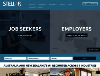 stellarrecruitment.com screenshot