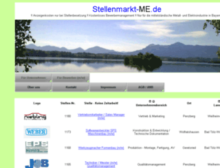 stellen-in-bayern.info screenshot