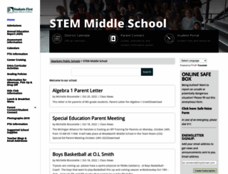stem.dearbornschools.org screenshot