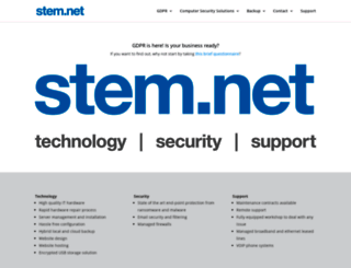stem.net screenshot