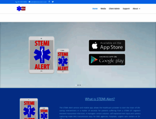 stemi-alert.com screenshot