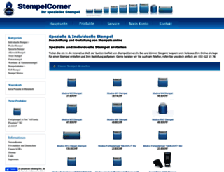 stempelcorner.ch screenshot