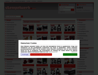 stempelwerk.com screenshot