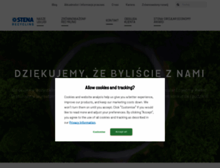 stenarecycling.pl screenshot