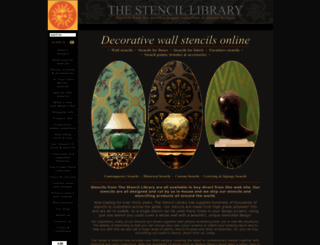 stencil-library.com screenshot