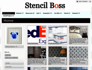 stencilboss.storenvy.com screenshot
