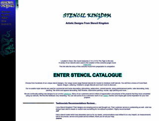 stencilkingdom.com screenshot