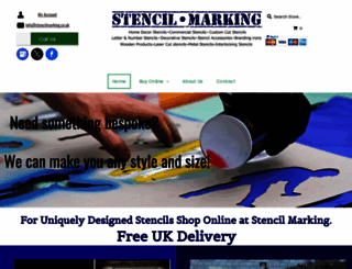 stencilmarking.com screenshot